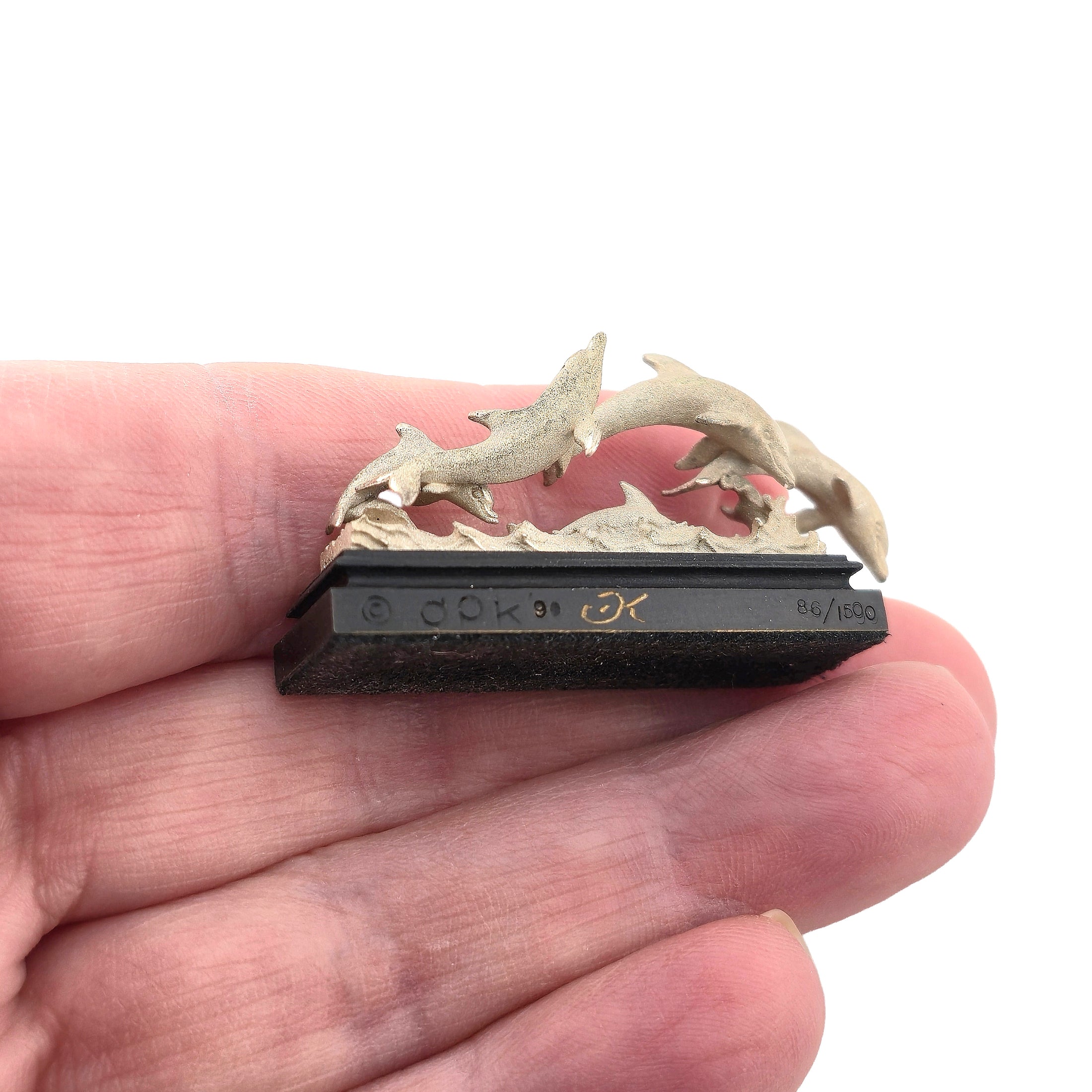 Daniel Kronberg (DPK) "Ballet at Sea" Bronze Dolphin Sculpture