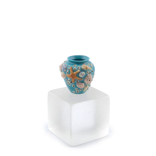 Susan Van Tubbergen "Of the Sea" Grotto Vase with Barnacles