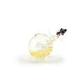 Load image into Gallery viewer, Fatima Doña "Black Moor Goldfish Jumping" Tipped Fish Bowl Sculpture
