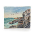 Load image into Gallery viewer, Signed Bar Harbor Coastal Seascape Impressionistic Oil Painting
