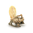 Load image into Gallery viewer, Pamela Goldman Shellwork Rocking Chair Dollhouse Miniature

