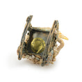 Load image into Gallery viewer, Pamela Goldman Shellwork Rocking Chair Dollhouse Miniature
