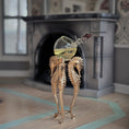 Load image into Gallery viewer, Fatima Doña "Black Moor Goldfish Jumping" Tipped Fish Bowl Sculpture
