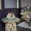 Load image into Gallery viewer, Tiny Green Miniature Rickmer Rickmers Barque Model Ship
