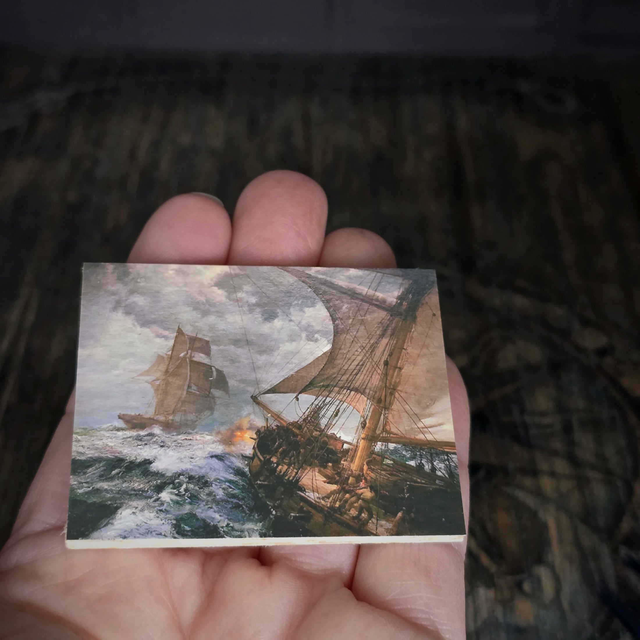 Montague Dawson "Night Suspect" Maritime Canvas Print