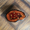Load image into Gallery viewer, OOAK Rustic Live Edge Wood & Inset Resin Shell Coffee Table
