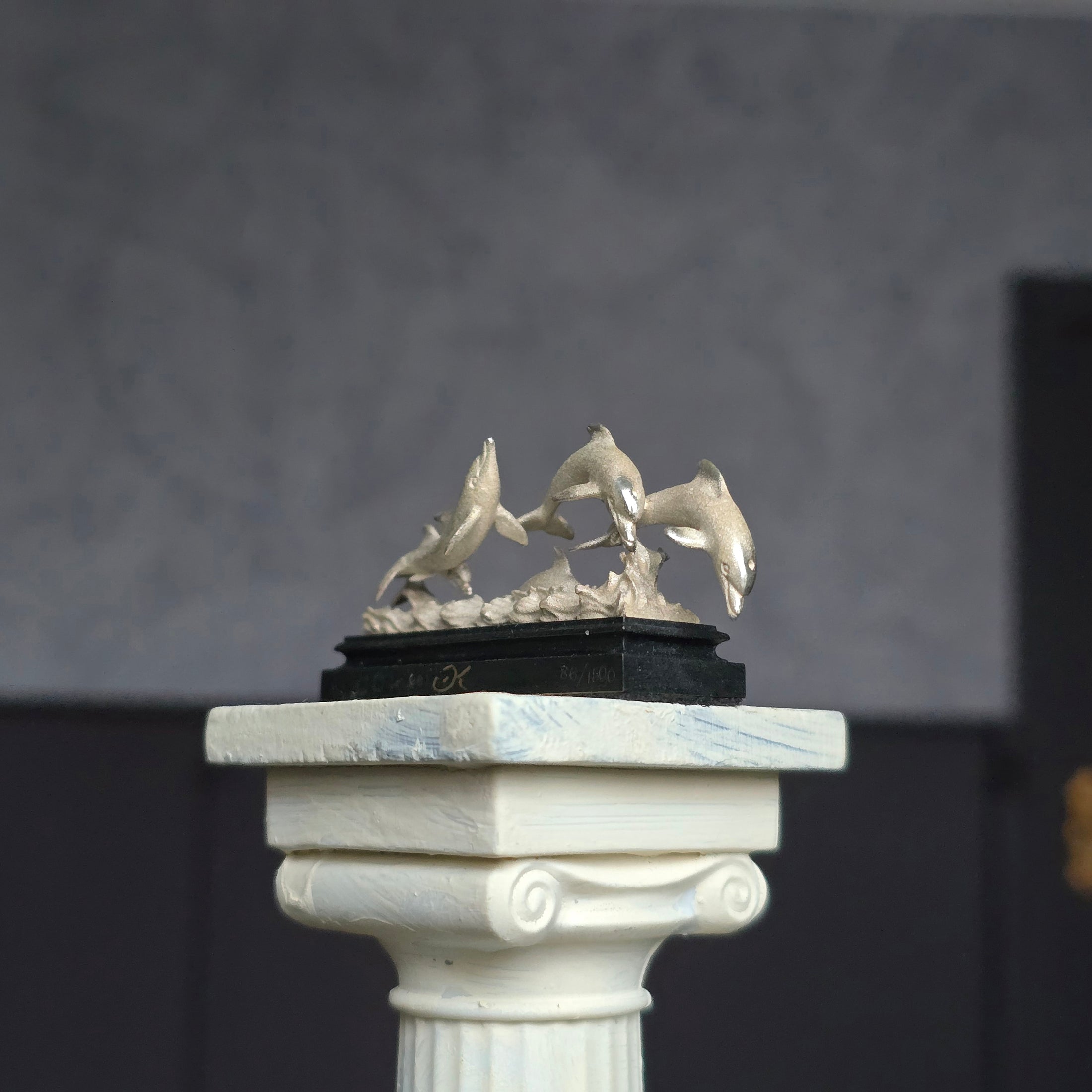 Daniel Kronberg (DPK) "Ballet at Sea" Bronze Dolphin Sculpture
