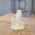 Load image into Gallery viewer, Miniature Sandcastle Sculpture Beach House Decor Sculpted Clay
