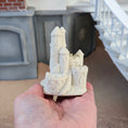 Load image into Gallery viewer, Miniature Sandcastle Sculpture Beach House Decor Sculpted Clay
