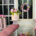 Load image into Gallery viewer, Floral Garden Party or Wedding Cake on Pedestal Stand
