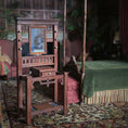 Load image into Gallery viewer, Barry Norbury Edwardian Hall Stand with Mirror Miniature Signed 1985 UK
