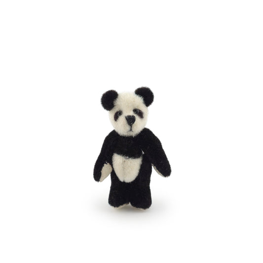 Anna Braun Miniature Panda Bear Silk Mohair Dollhouse Toy