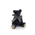 Load image into Gallery viewer, Kay’s Bears Midnight Blue Miniature Teddy Bear Silk Velvet Mohair

