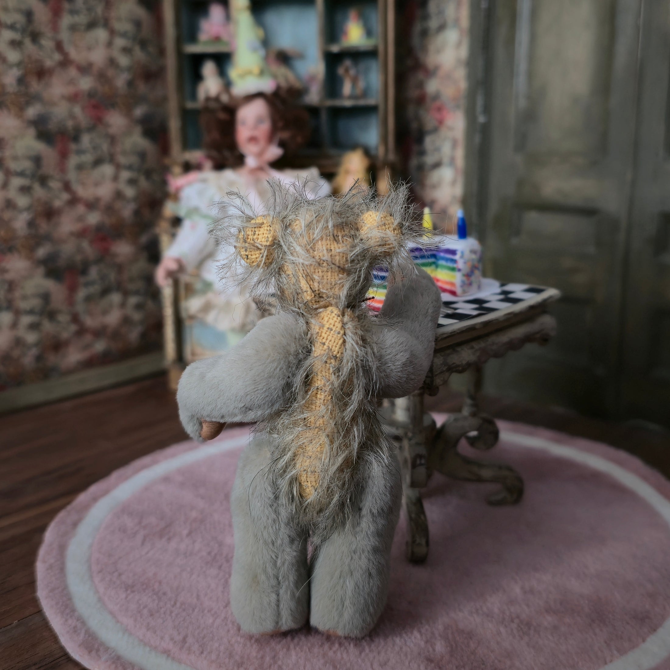 Norman by Teresa’s Bears Miniature Mohair Artist Teddy Bear