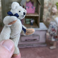 Load image into Gallery viewer, Teresa’s Bears Miniature Silk Velvet Mohair 'You Are Nice' Teddy Bear 1997
