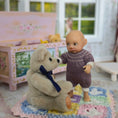 Load image into Gallery viewer, Teresa’s Bears Miniature Silk Velvet Mohair 'I Love You' Teddy Bear 1997
