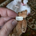 Load image into Gallery viewer, Vintage Jointed Tan Mohair Teddy Bear by Beth Diane Hogan
