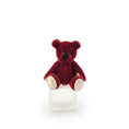 Load image into Gallery viewer, Artisan Vintage Miniature Jointed Red Mohair Teddy Bear
