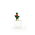 Load image into Gallery viewer, Mary Whitehead OOAK Miniature Crocheted Leprechaun Toy
