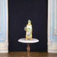 Load image into Gallery viewer, Very Rare Le Chateau Interiors French Porcelain Mantel Clock with Hand Painted Scenes
