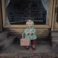 Load image into Gallery viewer, Sweet Catherine Muniere IGMA Blonde Little Girl Clay Dollhouse Doll with Purse 1:12

