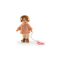 Load image into Gallery viewer, Catherine Muniere Crying Tantrum Girl Doll with Broken Balloon OOAK Clay Character

