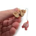 Load image into Gallery viewer, Catherine Muniere Crying Tantrum Girl Doll with Broken Balloon OOAK Clay Character

