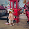 Load image into Gallery viewer, Catherine Muniere Crying Tantrum Girl Doll with Broken Balloon OOAK Clay Character
