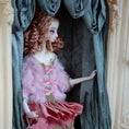 Load image into Gallery viewer, Caroline OOAK CosyDolls Miniature Dollhouse Doll in Pink by Agne Mikalauskiene
