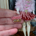 Load image into Gallery viewer, Caroline OOAK CosyDolls Miniature Dollhouse Doll in Pink by Agne Mikalauskiene
