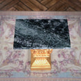 Load image into Gallery viewer, Italian Rococo William Kent Style Console Heavy Gold Plated Metal Table w Faux Marble
