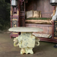 Load image into Gallery viewer, Very Old Hand Carved Chinese Jade Table Miniature OOAK Asian Oriental
