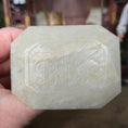 Load image into Gallery viewer, Very Old Hand Carved Chinese Jade Table Miniature OOAK Asian Oriental
