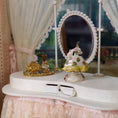 Load image into Gallery viewer, Tricia Street Tiny Porcelain Dresden Style Miniature Ballerina Shelf Sitter Figurine
