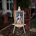 Load image into Gallery viewer, Masaya Okada Rococo Lady Portrait Miniature Hand Signed Oil Painting
