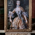 Load image into Gallery viewer, Masaya Okada Rococo Lady Portrait Miniature Hand Signed Oil Painting
