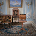 Load image into Gallery viewer, OOAK Artisan English Burr Oak Tea Caddy by Chris Malcomson with Marquetry & Banding
