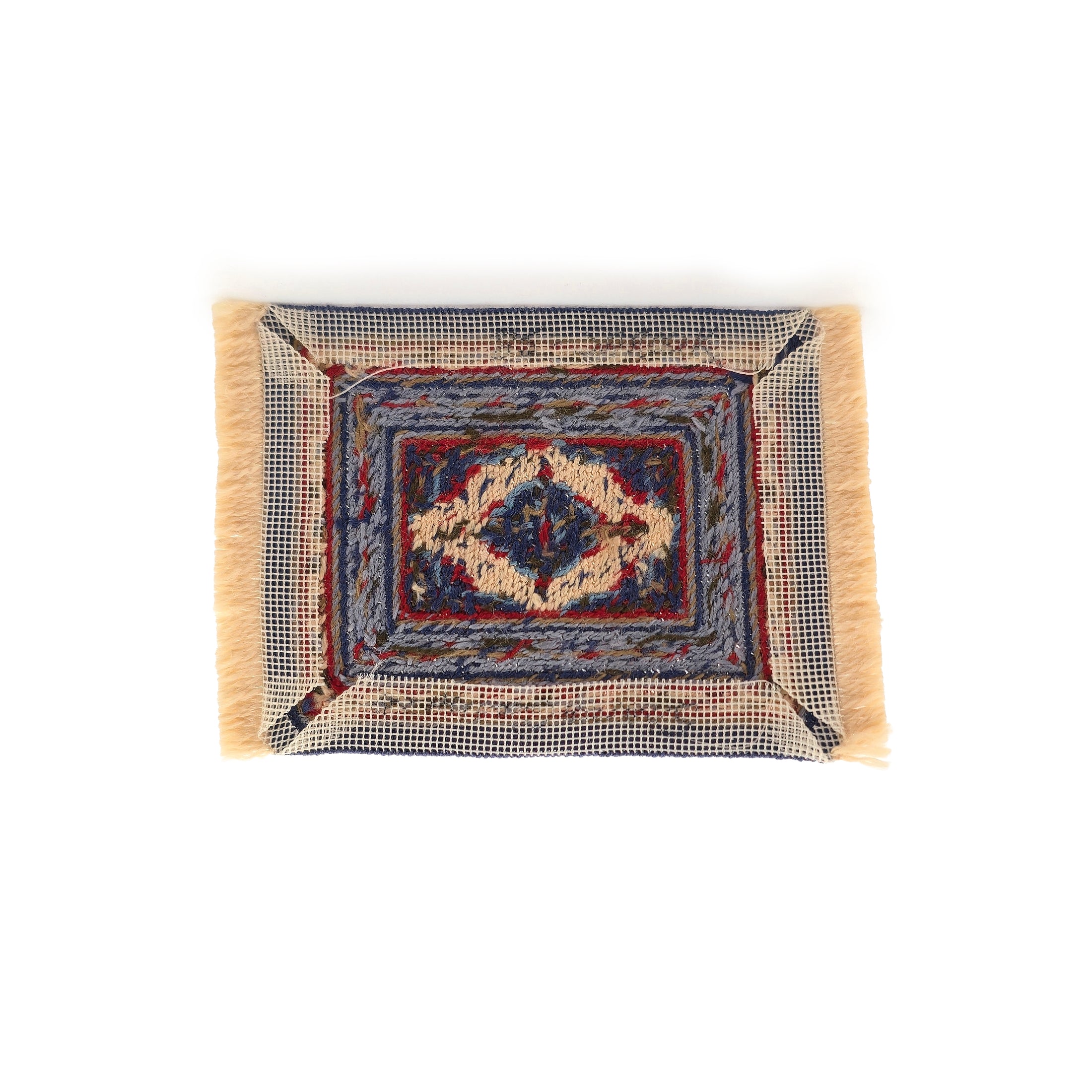 Sharon Garmize 1:12 or 1:24 Petit Point Oriental Accent Rug Miniature (1985)