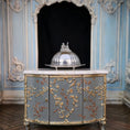 Load image into Gallery viewer, Peter Acquisto Sterling Silver 18th Century Covered Meat Platter Unique Finial RARE
