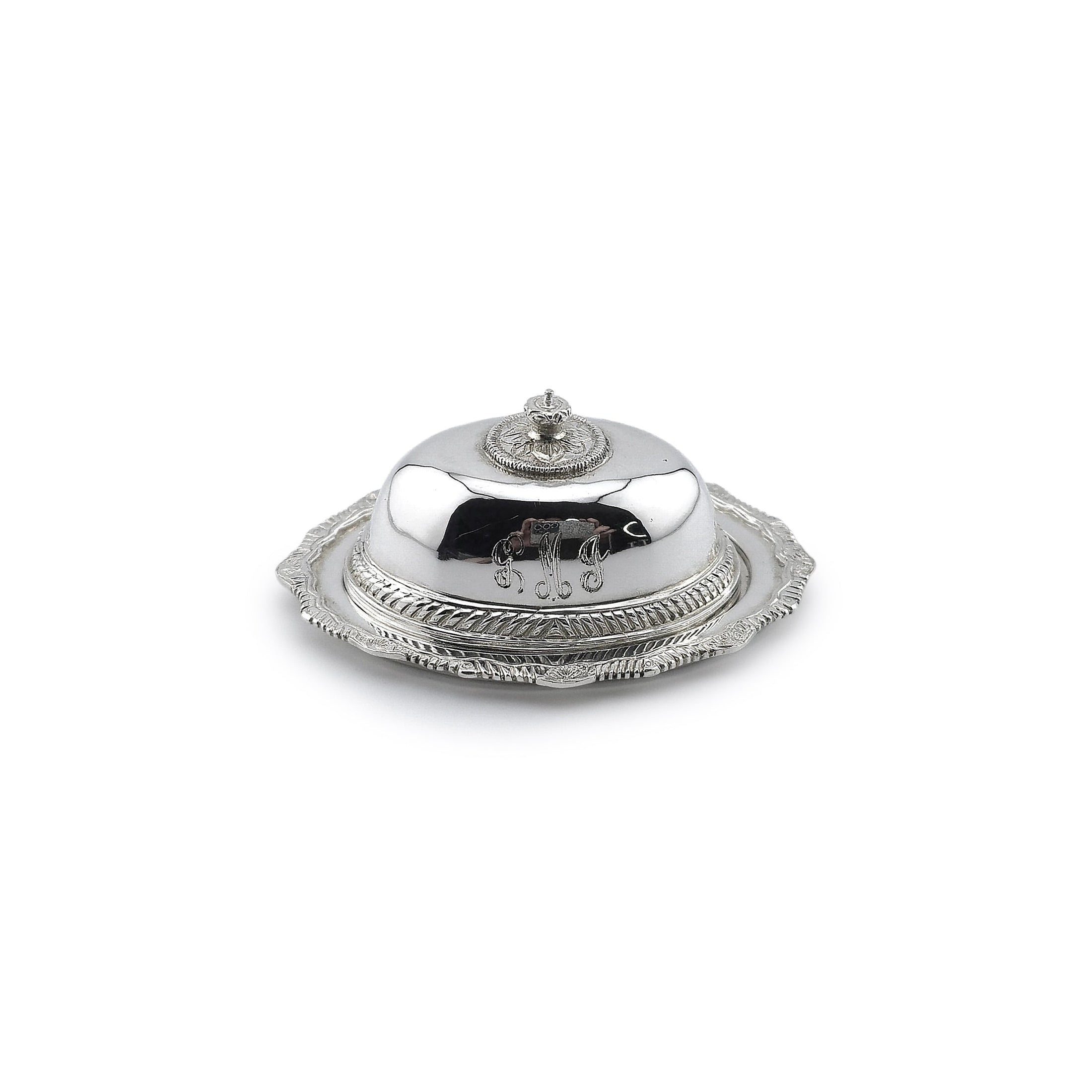 Peter Acquisto Sterling Silver Domed Covered Meat Platter #48/300
