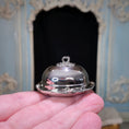 Load image into Gallery viewer, Eugene Kupjack Sterling Silver Elegant Covered Meat Platter #44/200
