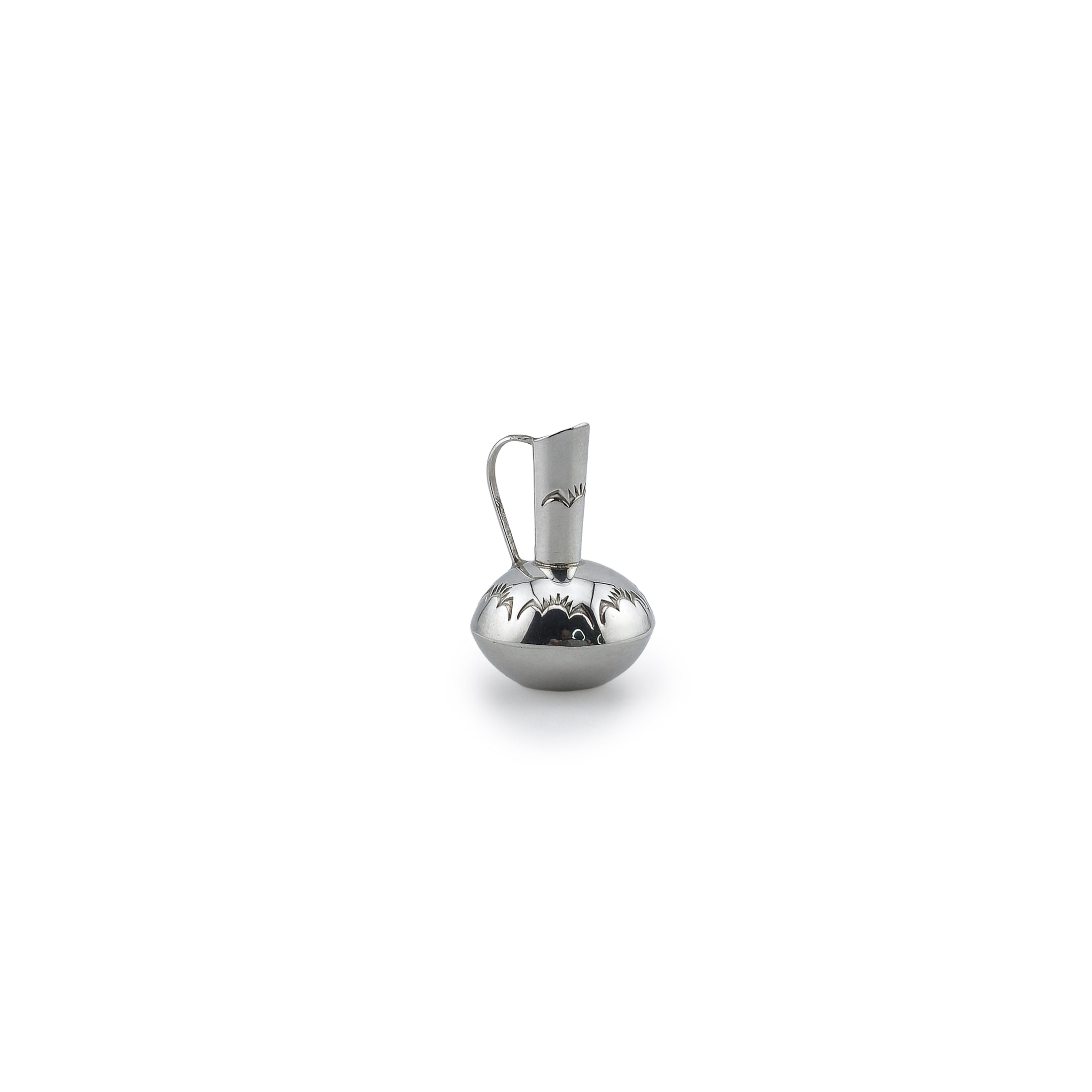 Elizabeth Margret Whitman Navajo Sterling Silver Miniature Water Pitcher