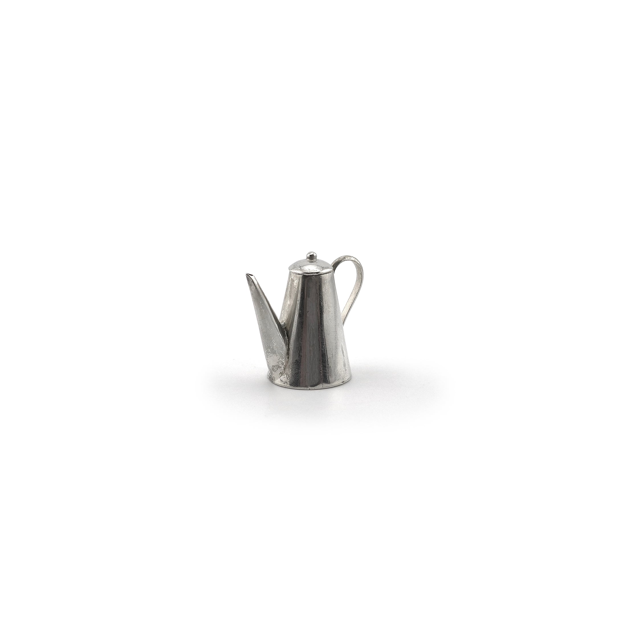 Sterling Silver 18th-Century Style Sleek Conical Coffee Pot