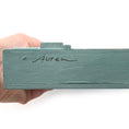 Load image into Gallery viewer, Aurearte Miniatures Rococo Hand-Painted Blue Door Wall Unit 1:12 Spain

