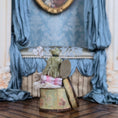 Load image into Gallery viewer, MP Creation Marie Pierre Gratias OOAK Silk Mohair Teddy Bear & Notions Box Vignette
