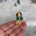 Load image into Gallery viewer, Veronique Lux OOAK Puppy Drummer Miniature Anthropomorphic Dollhouse Doll Figure
