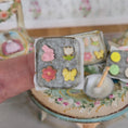 Load image into Gallery viewer, Artisan Easter Cookie Baking Supplies Set Dollhouse Miniature Grouping

