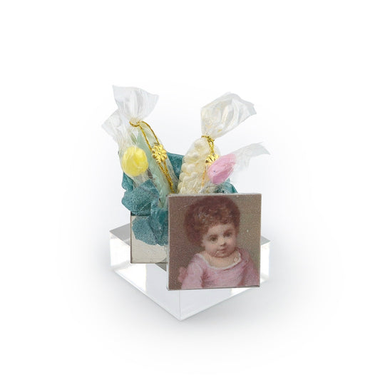 Le Coffre d’Emilie French Antique Style Easter Gift Box of Sweets Dollhouse Miniature