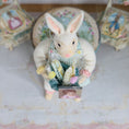 Load image into Gallery viewer, Le Coffre d’Emilie French Antique Style Easter Gift Box of Sweets Dollhouse Miniature
