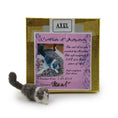 Load image into Gallery viewer, Axel Grey & White Long Haired Cat in Hunting Pose Ready to Pounce
